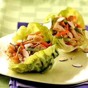 Low calorie Turkey and Lettuce Cups