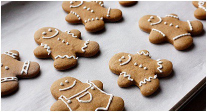 Gingerbread Cookies low-calorie recipe Christmas treat