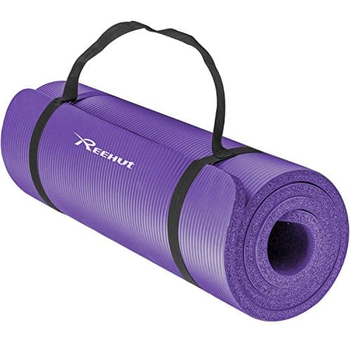 Reehut ½-Inch Extra Thick High-Density NBR Exercise Yoga Mat