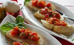 Bruschetta with Warm Tomatoes Meal Plan