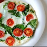 Spinach and Egg Whites Omelet