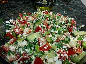 Warm Beet and Feta Salad