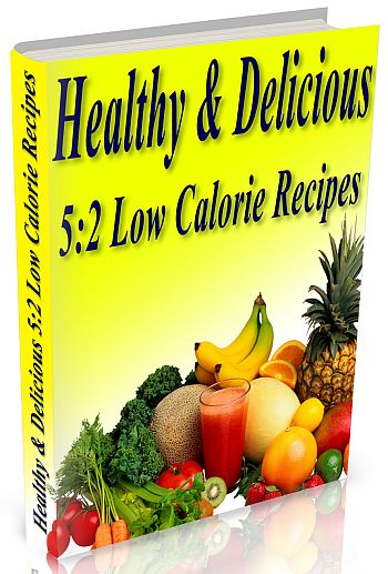 The Healthy & Delicious 5:2 Low Calorie recipe book is full of tasty recipes.